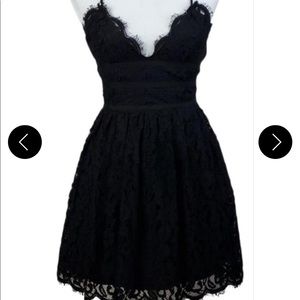 NBD
Black Revolve Give It Up Lace Mini Night Out Dress